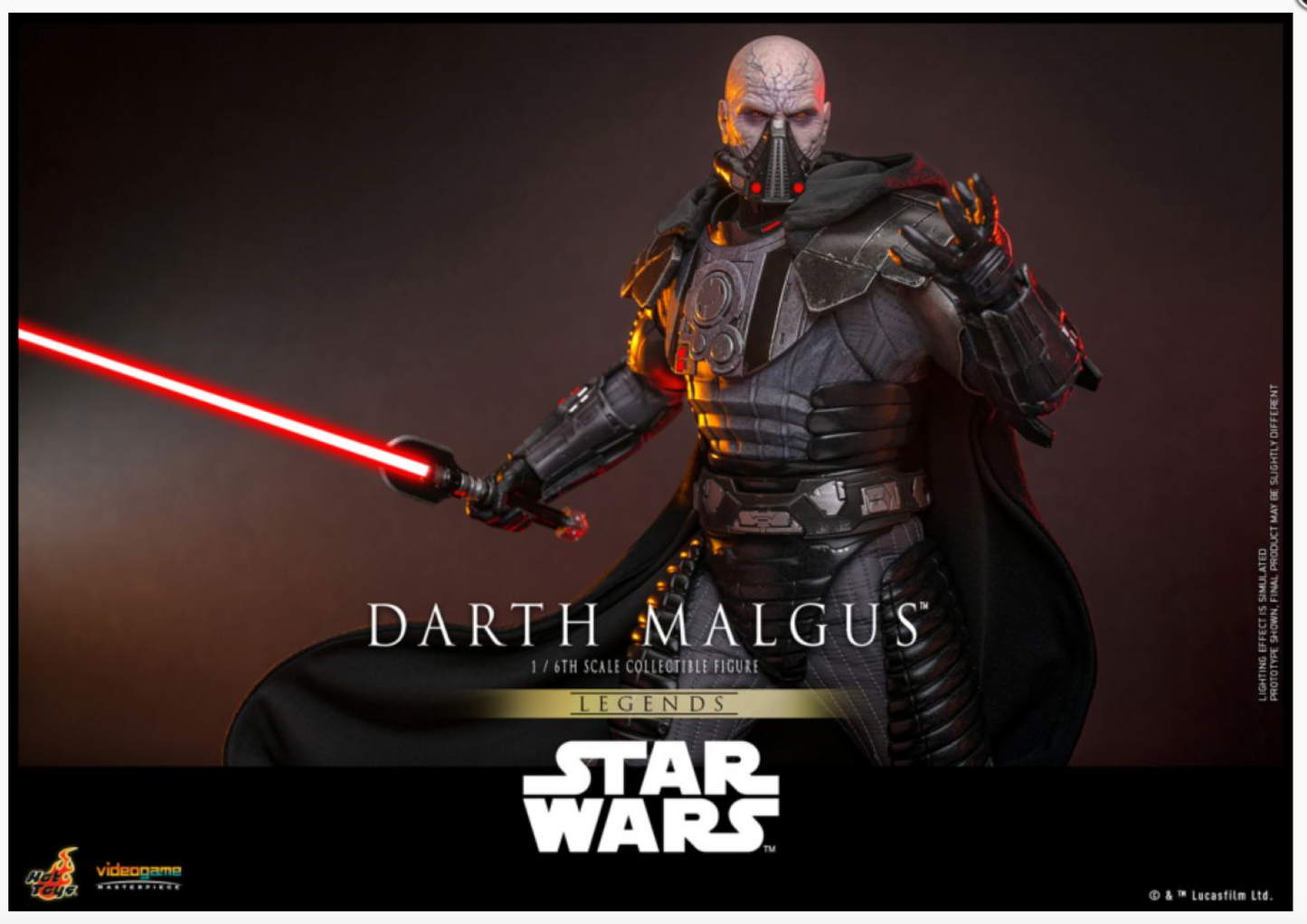 Star Wars - Darth Malgus 1:6 Scale Collectable Action Figure