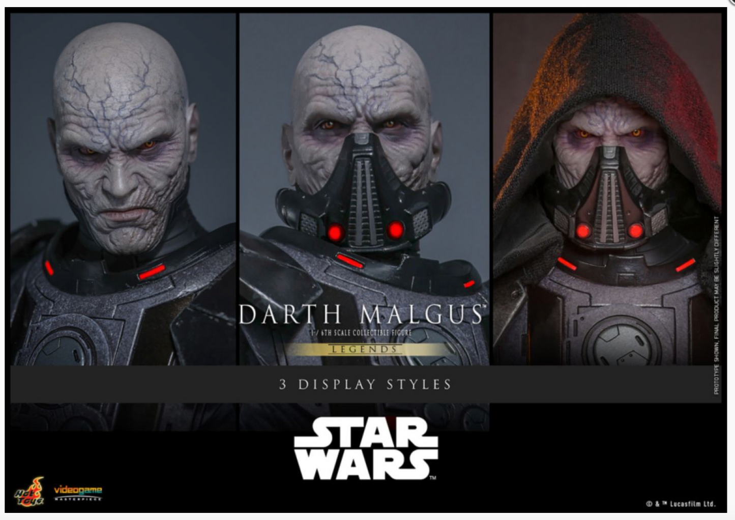 Star Wars - Darth Malgus 1:6 Scale Collectable Action Figure