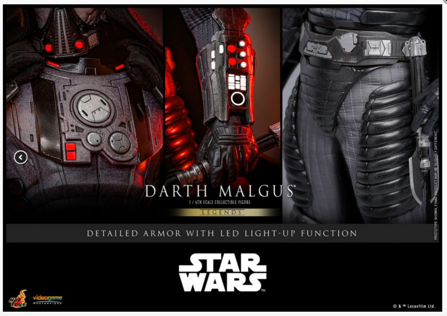 Star Wars - Darth Malgus 1:6 Scale Collectable Action Figure