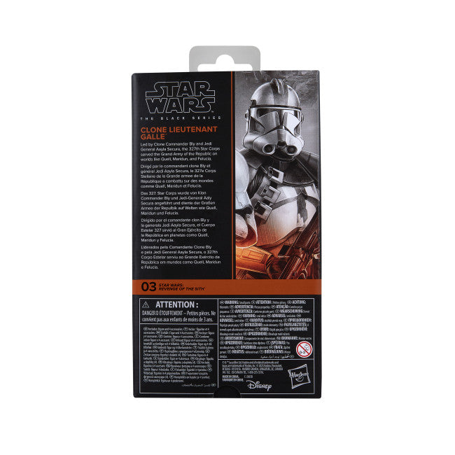 Star Wars The Black Series: Clone Lieutenant Galle